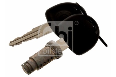 FEBI BILSTEIN CERRADURA 2XWKLAD + LLAVES PARTE DELANTERA OPEL COMBO B CORSA A  