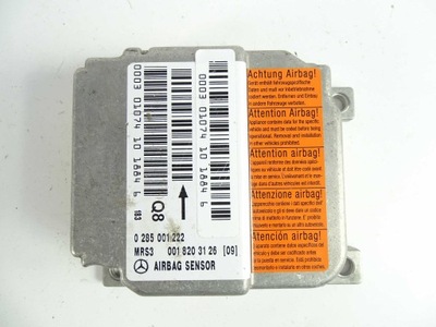 MERCEDES A CLASS W168 СЕНСОР ПОДУШЕК AIRBAG A0018203126