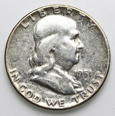 USA 1/2 dolara 1951