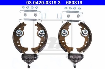 ATE 03.0420-0319 KOMPLEKTAS APKABŲ STABDŽIŲ 