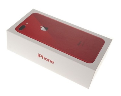 Pudełko Apple iPhone 8 Plus 256GB red ORYG
