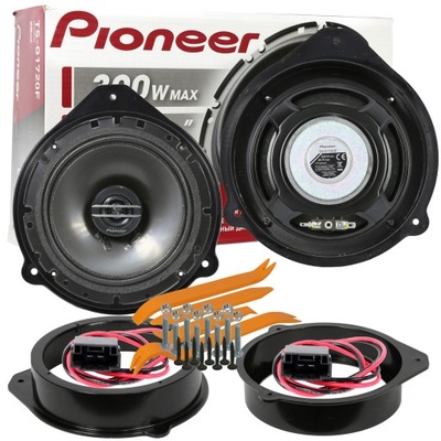 КОМПЛЕКТ PIONEER ДИНАМИКИ AUDI A4 B6 B7 A8 D3 SEAT EXEO 3R ПЕРЕД I ЗАД