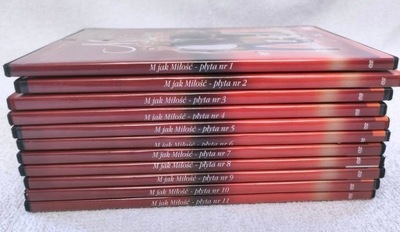 DVD M Jak Miłość płyta DVD serial 1- 66