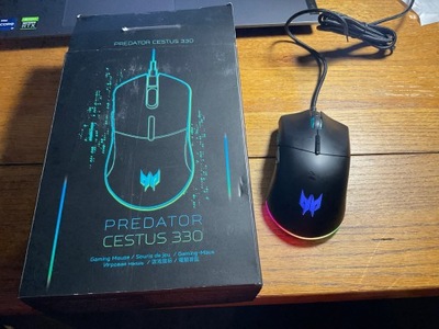 Myszka przewodowa Acer Predator Cestus 330 Gaming sensor optyczny