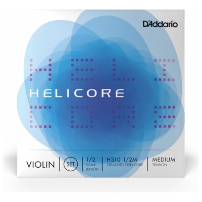 Struny do skrzypiec D'Addario Helicore H310 rozmiar 1/2 Medium