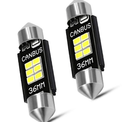 LUZ C5W CANBUS - REJESTRACJA VW GOLF 4  