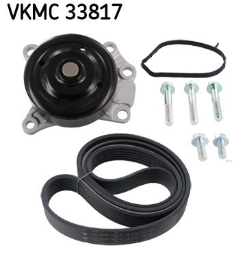 SKF VKMC 33817 НАСОС ВОДНАЯ + КОМПЛЕКТ РЕМНЯ ПОЛИКЛИНОВОГО ПОЛИКЛИНОВОГО