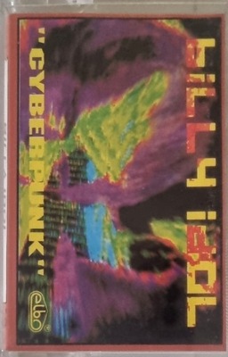 BILLY IDOL CYBERPUNK kaseta audio