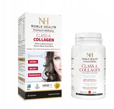 Noble Health Class A Collagen Kolagen, 90 kaps.b