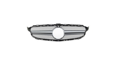 REJILLA DE RADIADOR TIPO DEPORTIVO SILVER A-TYPE CAMERA MERCEDES C-CLASS (W205) BERLINA (S205) T  