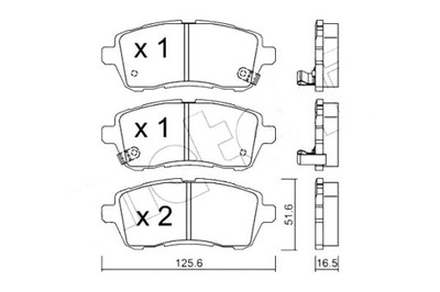 TRINKELĖS STABDŽIŲ FORD FIESTA 07-10 METELLI 