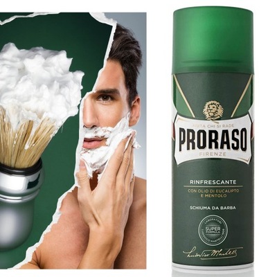 Proraso Rinfrescante - pianka do golenia z mentolem i eukaliptusem 100 ml