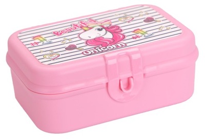 POJEMNIK ŚNIADANIOWY ŚNIADANIÓWKA UNICORN 30279 LUNCH BOX 550ml