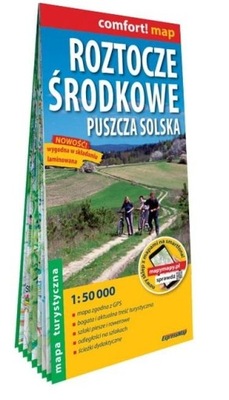 COMFORT! MAP ROZTOCZE ŚRODKOWE, PUSZCZA SOLSKA PRACA ZBIOROWA