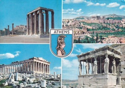GRECJA - ATENY - UNESCO - HERB