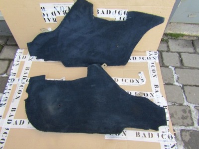 12 mercedes w124 niebieska захист оббивка бічна тунель фото №1