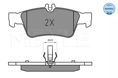 ZAPATAS DE FRENADO DB T. C218/X218/W212 09-  