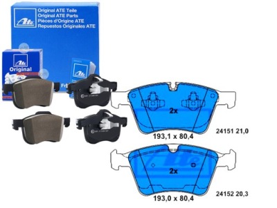 Ate тормозные колодки тормозные mercedes gl x164 3.0d-5.5 фото №1