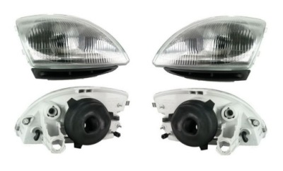 Фара фара fiat seicento 98-11 левая+правая depo фото №1