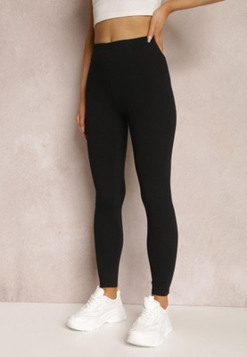 Czarne Legginsy S/M