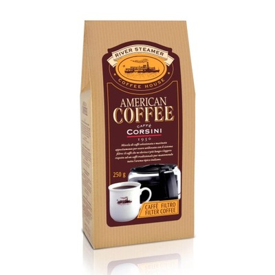 Caffe Corsini American Coffee Kawa amerykańska, mielona 250 g