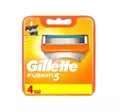 GILLETTE FUSION 5 OSTRZY WKŁADY DO MASZYNKI