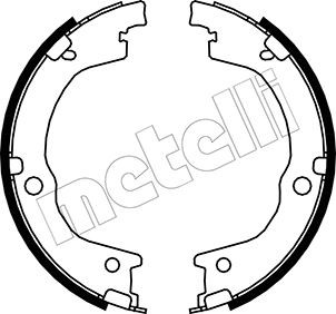 METELLI 53-0230 ZESATW КОЛОДОК ТОРМОЗНЫХ, ТОРМОЗ