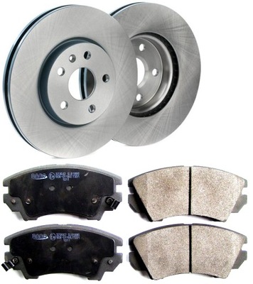 DISCS PADS FRONT OPEL INSIGNIA A SAAB 9-5  