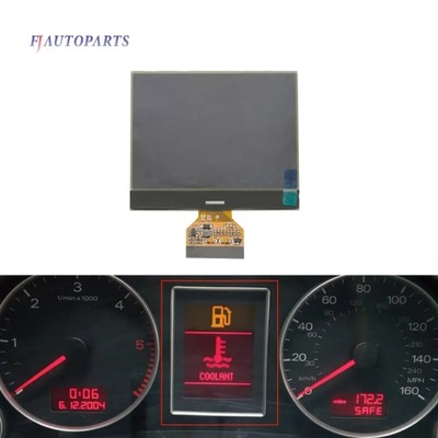 LCD Display for Audi A4 B6 B7 Instrument Cluster Speedometer Screen ~76035