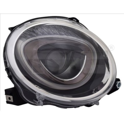 Лампа fiat 500 15- фара правий фото №1