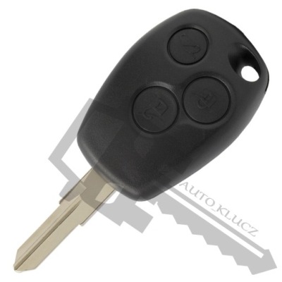 Ключ renault dacia duster sandero logan 433mhz фото №1
