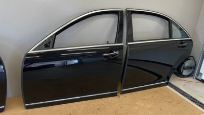 Дверь mercedes s w221 левая перед задняя цвет 040 фото №1