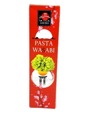 Chrzan japoński Wasabi pasta tuba Sakura 43g SUSHI SAM