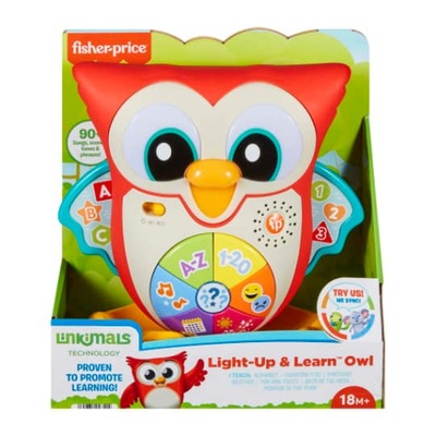 FISHER PRICE LINKIMALS INTERAKTYWNA SOWA