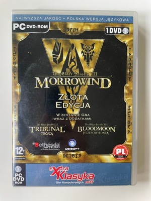 The Elder Scrolls III 3 Morrowind Złota Edycja PC PL