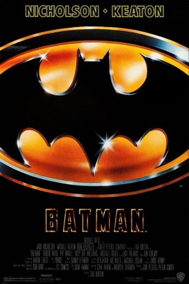 BATMAN (1989) Michael Keaton - PREMIUM ! 60x90cm