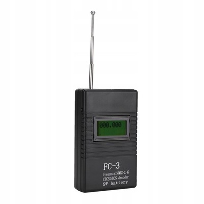 Portable Walkie Talkie RF Frequency Counter