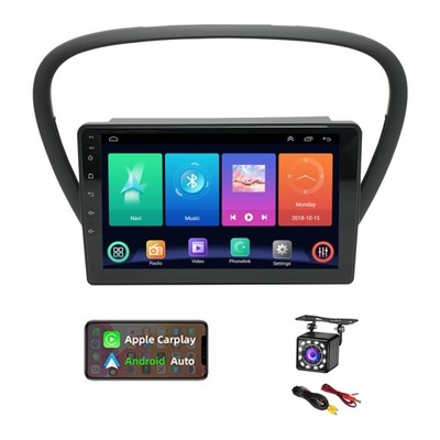 RADIO 2DIN ANDROID12 PEUGEOT 607 2GB 32GB 04-10  