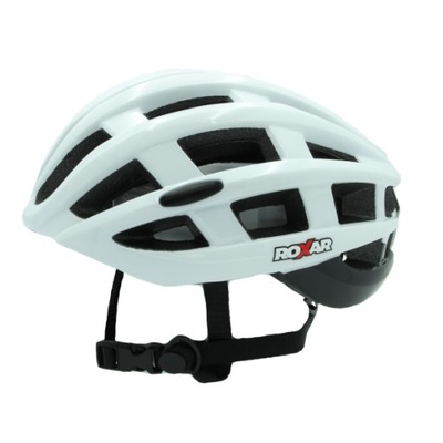 Kask rowerowy szosowy Roxar Street biały LED