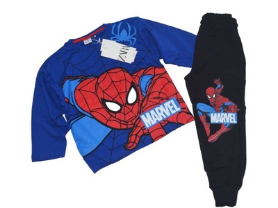 ZARA komplet dres 92-98 2-3 joggersy SPIDERMAN bluzka spodnie dresowe