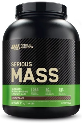 Gainer Optimum Nutrition Serious Mass 2730 g czekoladowy