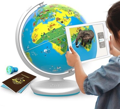 Interaktywny globus edukacyjny dla dzieci