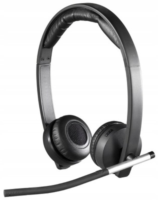 Słuchawki bezprzewodowe nauszne Logitech Wireless Headset dual H820E