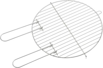 Ruszt do grillowania okrągły 40 cm z dwoma mocnymi uchwytami do grilla na w