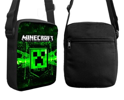 TORBA LISTONOSZKA MINECRAFT DLA GRACZA FANA #