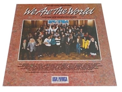 ヴィンテージUSA FOR AFRICA We Are The World USA For Africa – We Are The World (MINT-) 1 PRESS.G79