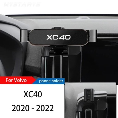 STOJAK PARA DE INSTALAR TELÉFONO AUTO PARA VOLVO XC40 2020-2022 REGULACIÓN  