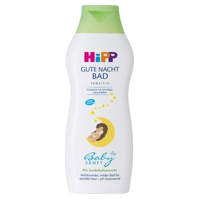 Płyn do kąpieli Na dobranoc HiPP Babysanft 350 ml