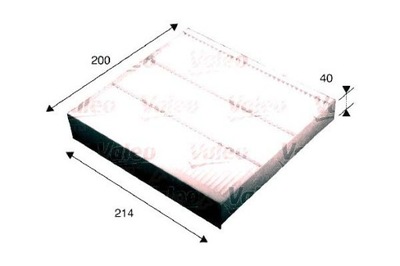 VALEO ФІЛЬТР КАБІНИ ESSENTIAL ALFA 159 VALEO