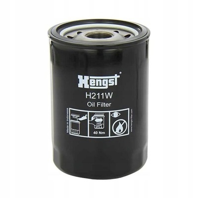 HENGST H211W FILTRO ACEITES  